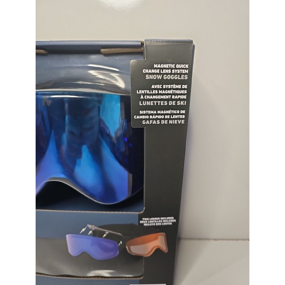 New BLUESKY Adult Snow Goggles with Magnetic Quick Change Lens System 2 Lenses - Picture 5 of 8